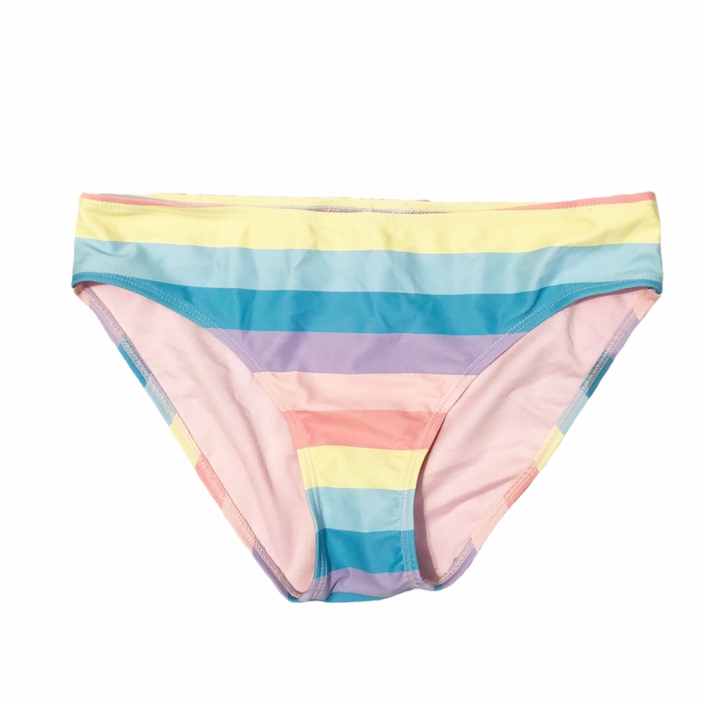 Juicy Couture Multi Stripe Bikini Bottoms Girls 14